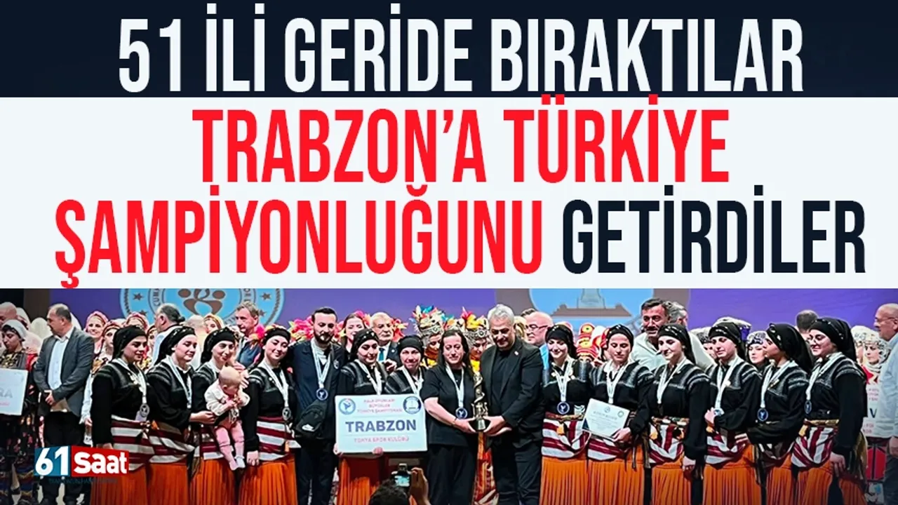 51 ili geride bıraktı, Trabzon Türkiye şampiyonu oldu