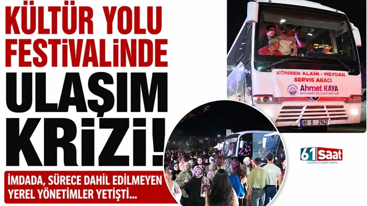 Kültür Yolu Festivali'nde ulaşım krizi! Vatandaşın imdadına 
