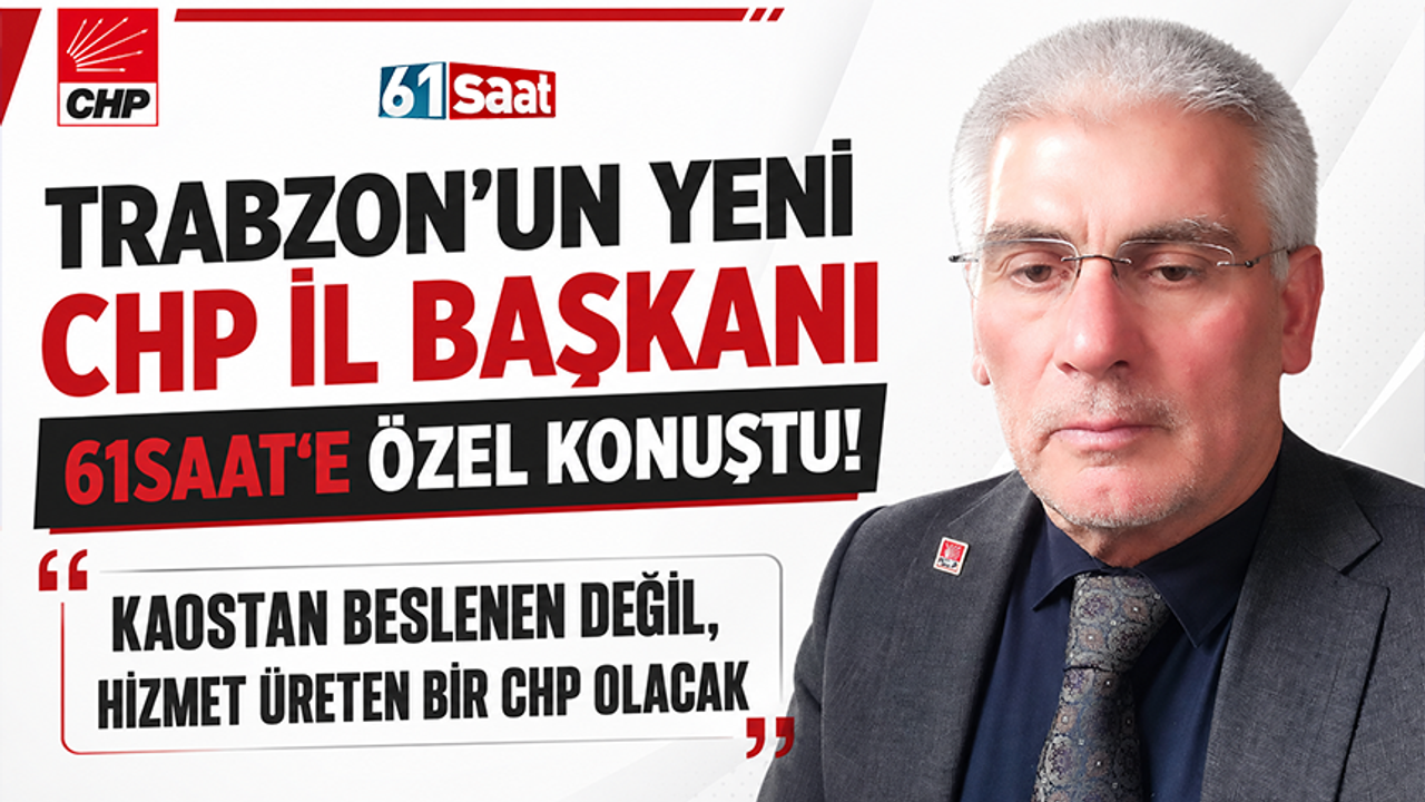 Trabzon trabzon’un yeni chp i̇l başkanı’ndan özel açıklamalar: “kaostan beslenen değil, hizmet üreten bir chp olacak” 2026 asasdas kurtarildi 237 trabzon iustitia. Bg yeni görevine ilişkin 61saat’e özel açıklamalarda bulunan gültekin, trabzon’da yeni bir dönemin... Iustitia. Bg trabzon’un yeni chp i̇l başkanı’ndan özel açıklamalar: “kaostan beslenen değil, hizmet üreten bir chp olacak” 2026 2026-07-31 19:30:00 adalet - iustitia. Bg trabzon