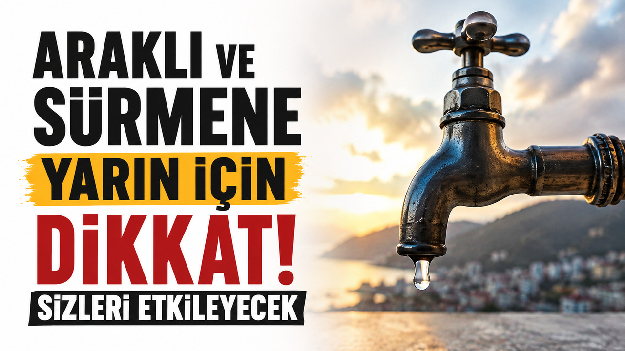 Araklı ve Sürmene yarın için dikkat! Sizleri etkileyecek... - Trabzon Haber Sayfası