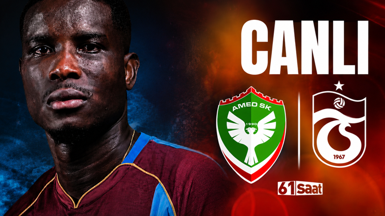 CANLI ANLATIM | Amed SK - Trabzonspor