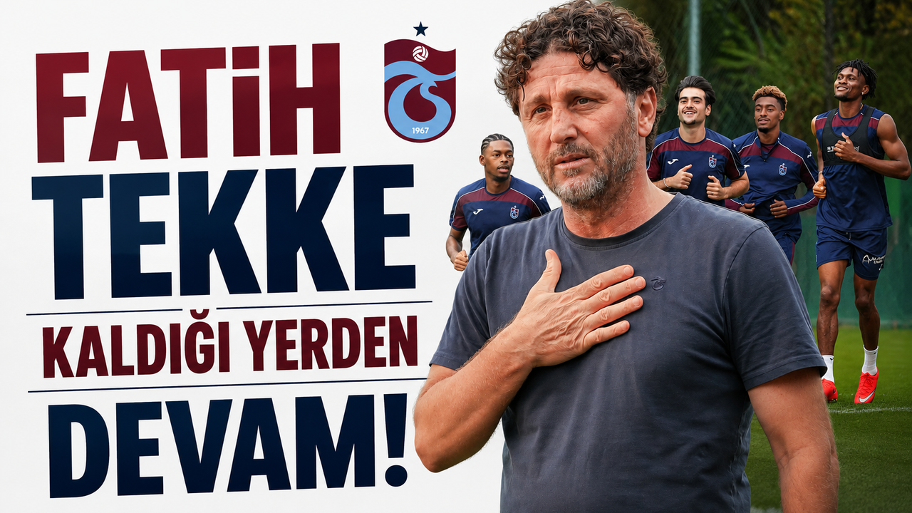 Fatih Tekke kaldığı yerden devam...