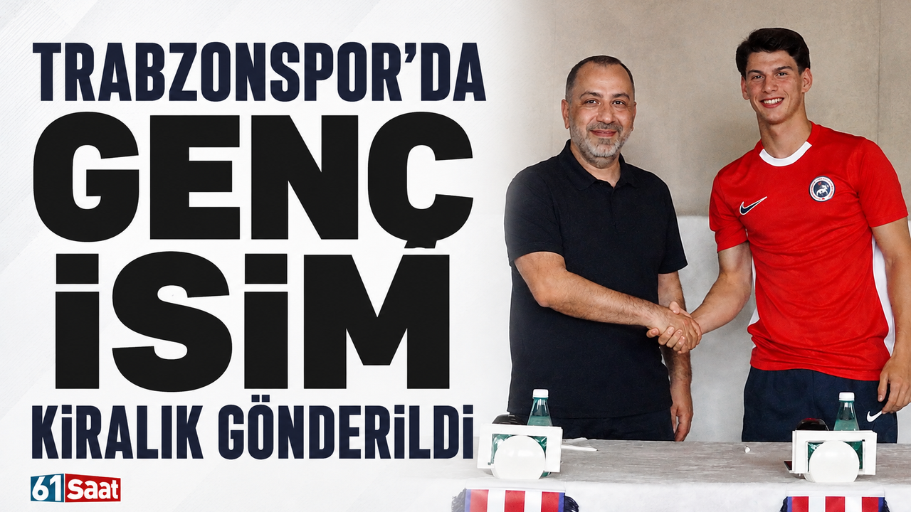 Trabzonspor’da genç isim kiralık gönderildi!