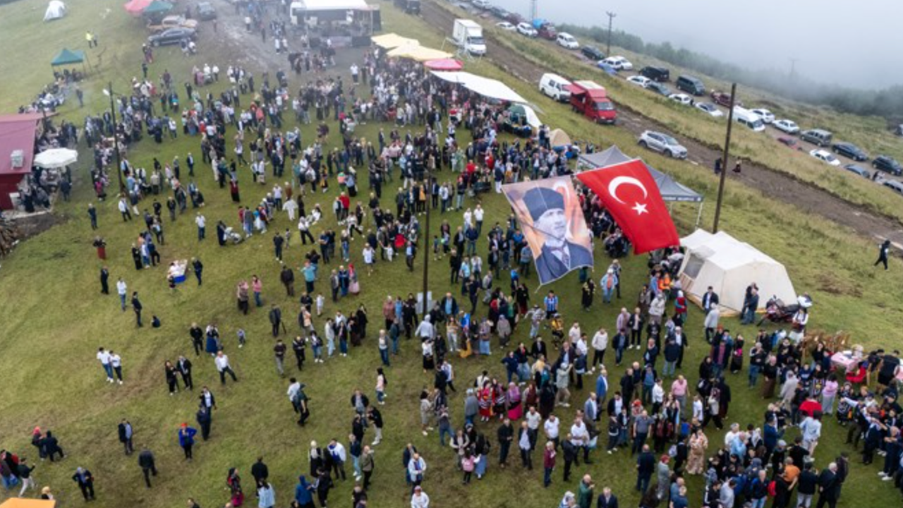Trabzon'da 3 ilçe iş birliğinde "İzmiş Şenliği" düzenlendi