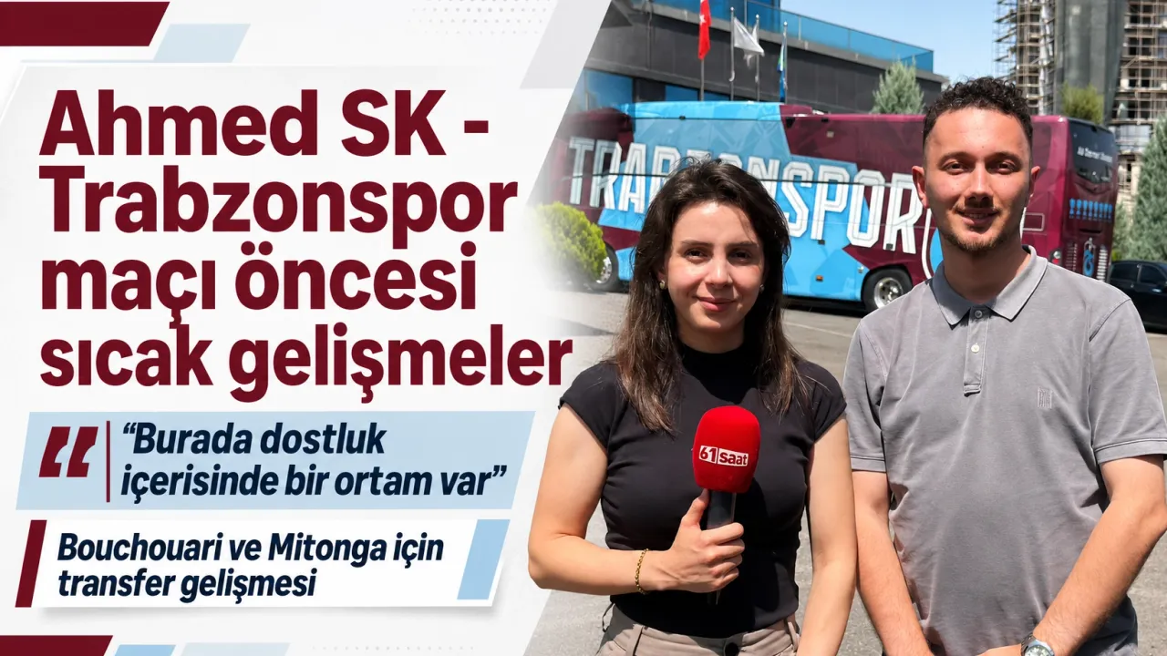 Amed SK - Trabzonspor maçı öncesi son durum! “Burada dostluk içerisinde bir ortam var”