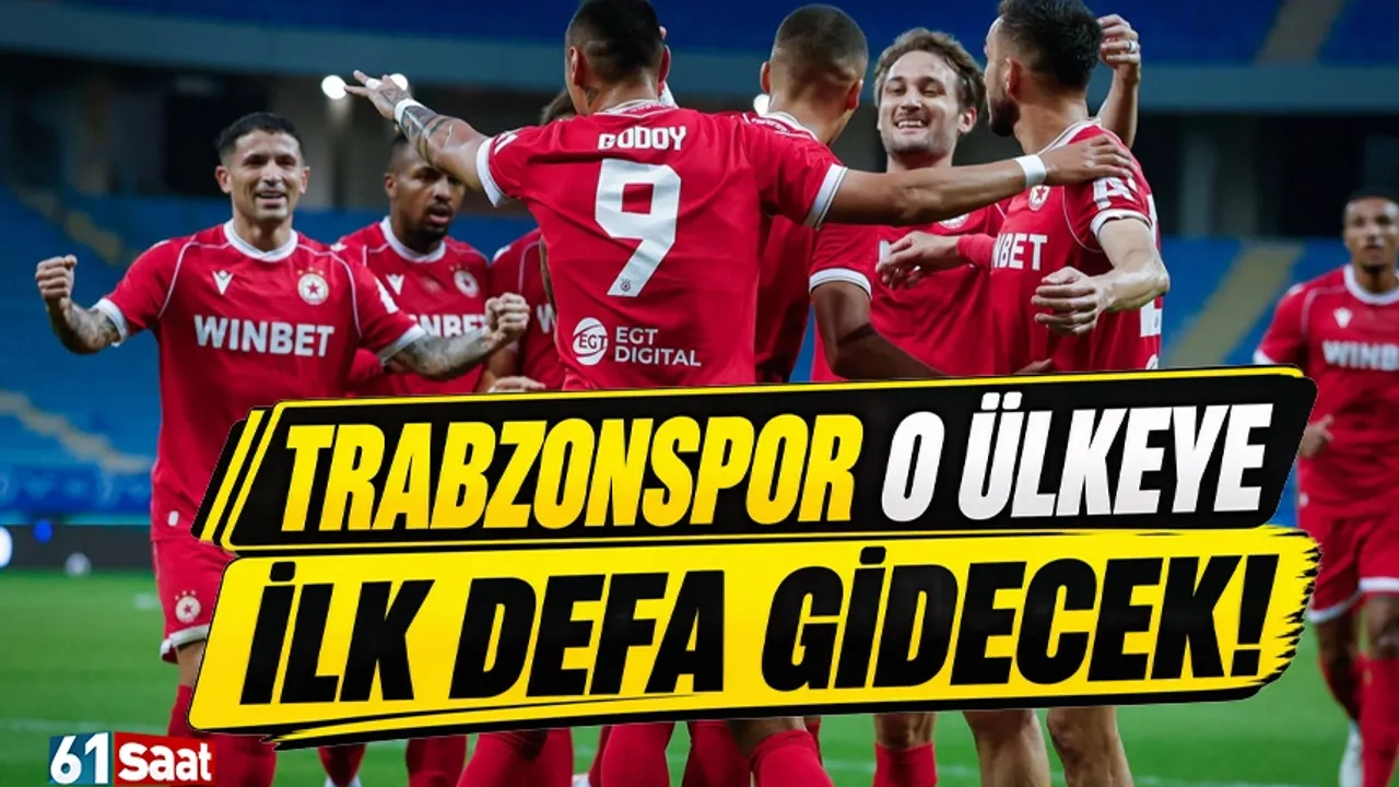 Trabzonspor tarihinde ilk defa o ülkeye gidecek