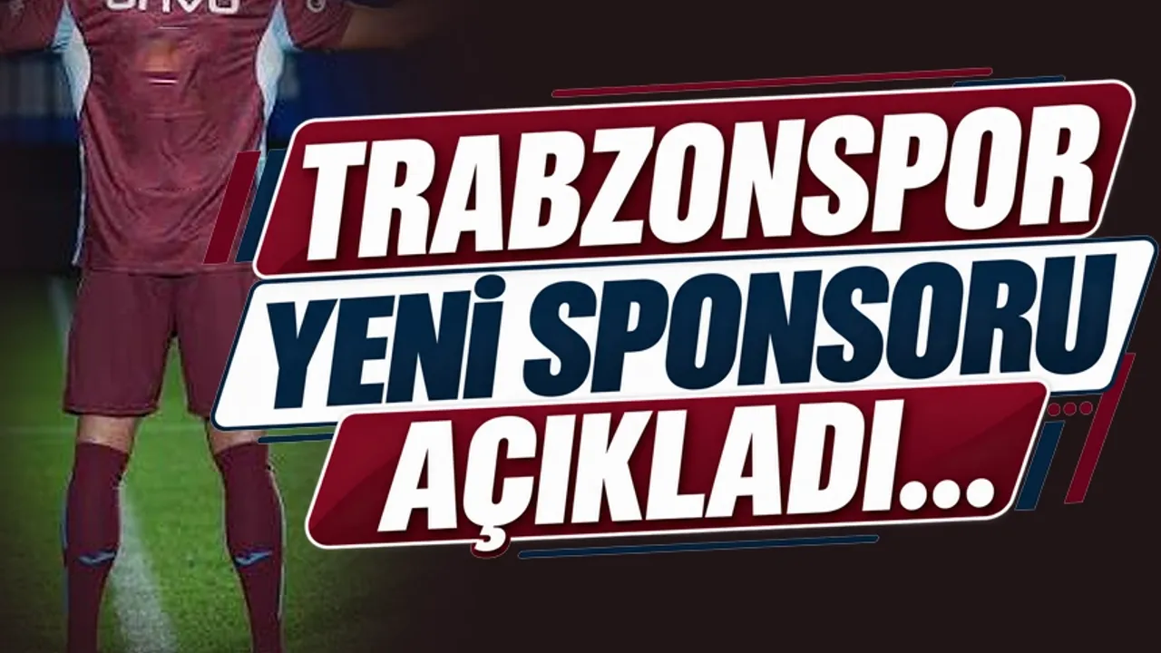 Trabzonspor yeni sponsorunu resmen açıkladı! Şortta yer alacak