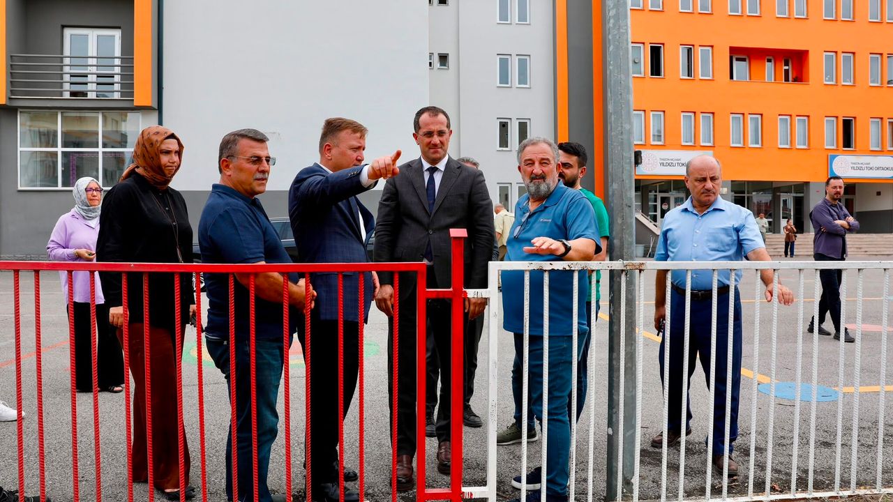 Başkan Ekim’den okul çevresine yakın takip! Güvenlik için çalışmalar başladı