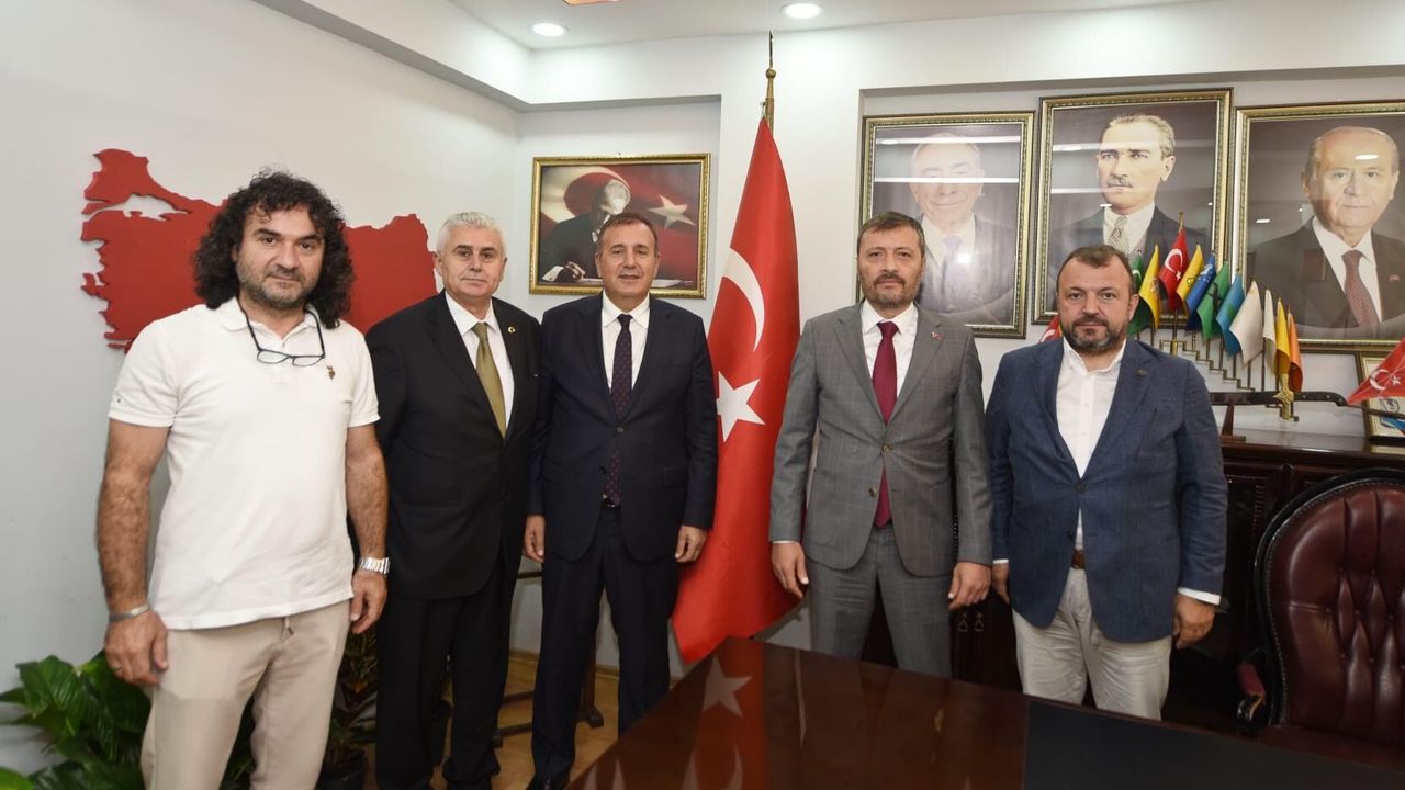Çelebi'den Hacısalihoğlu'na hayırlı olsun ziyareti