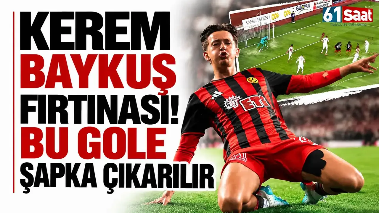 Kerem Baykuş fırtınası! Bu gole şapka çıkarılır