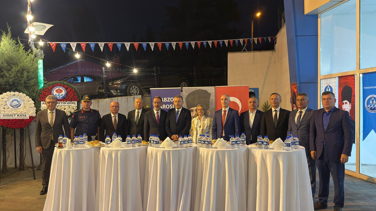 Trabzon Barosu’ndan Adli Yıl açılış kokteyli gerçekleştirildi