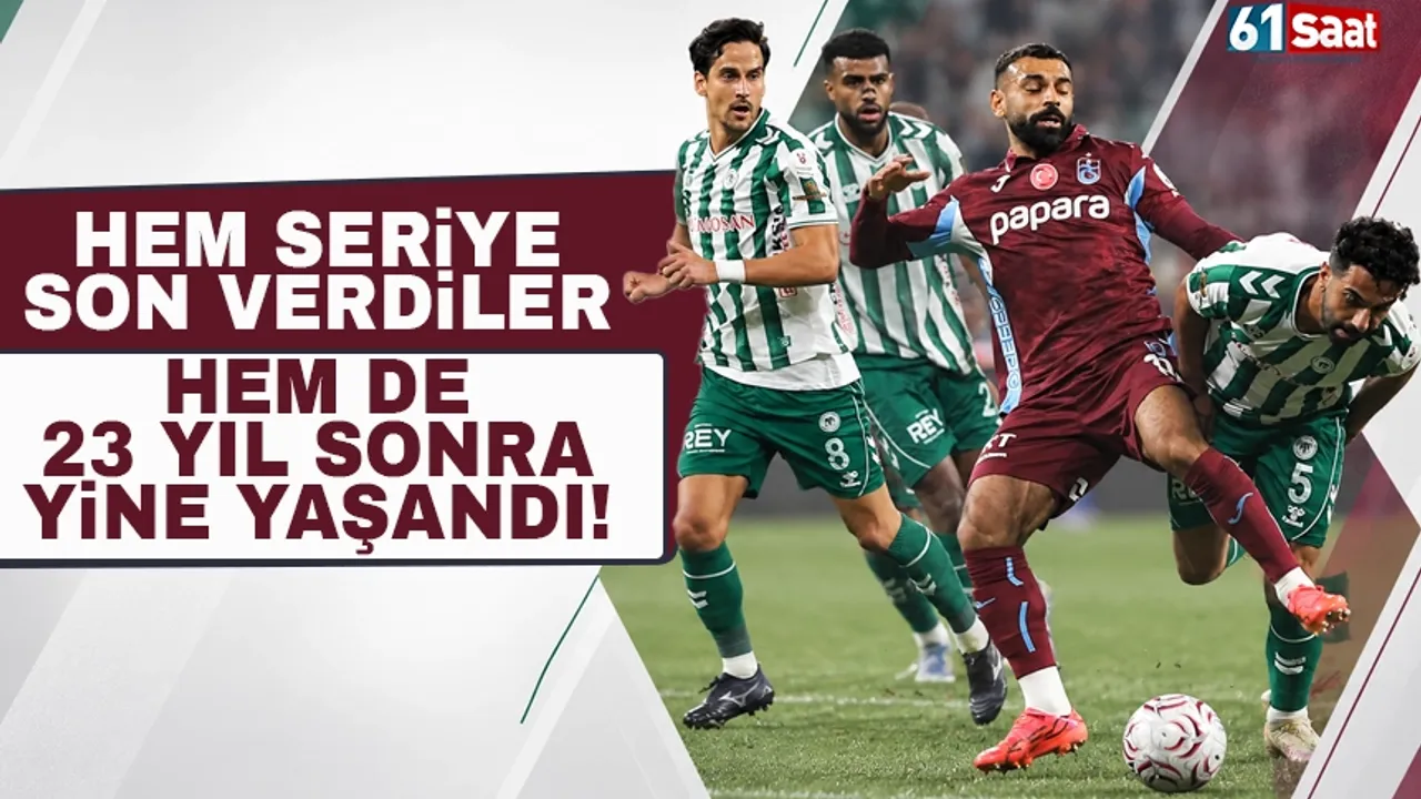 Konyaspor, Trabzonspor ile son verdi!