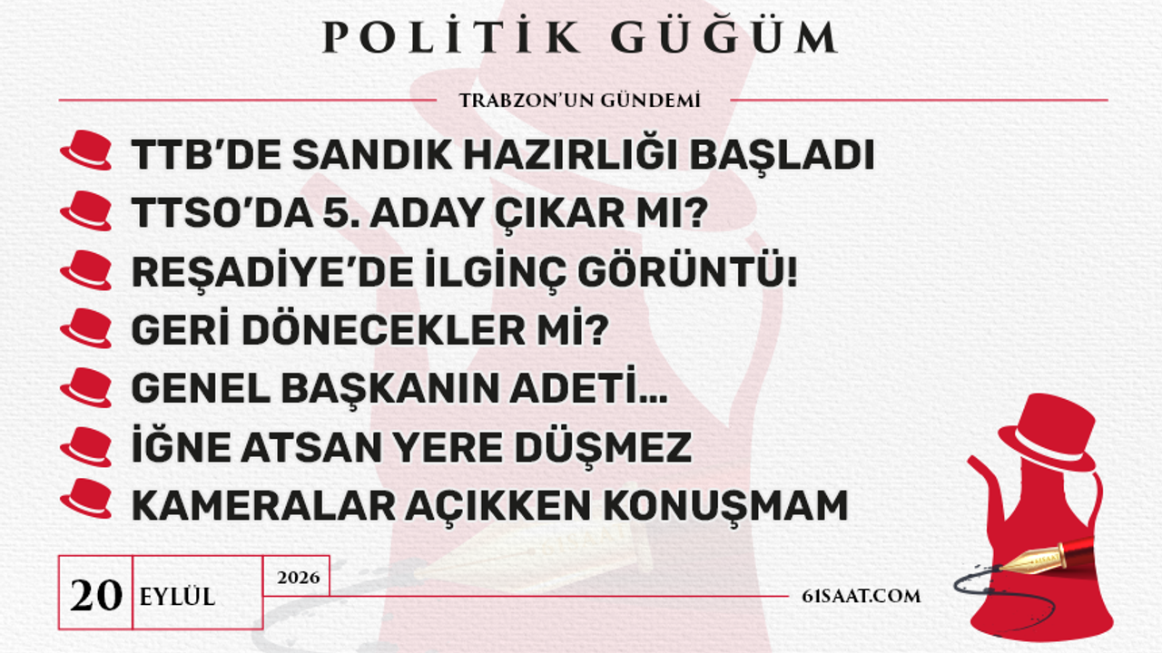 Politik Güğüm - 20 Eylül 2026