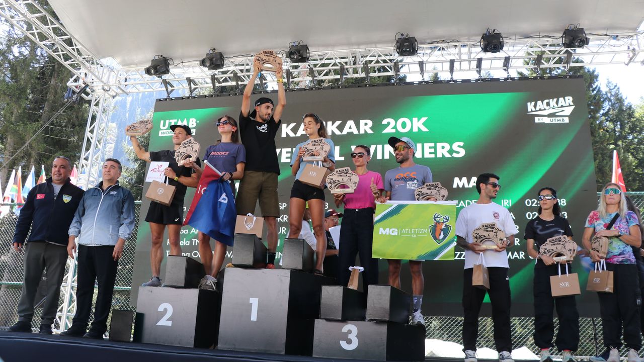 Rize'de düzenlenen "Kaçkar by UTMB" sona erdi