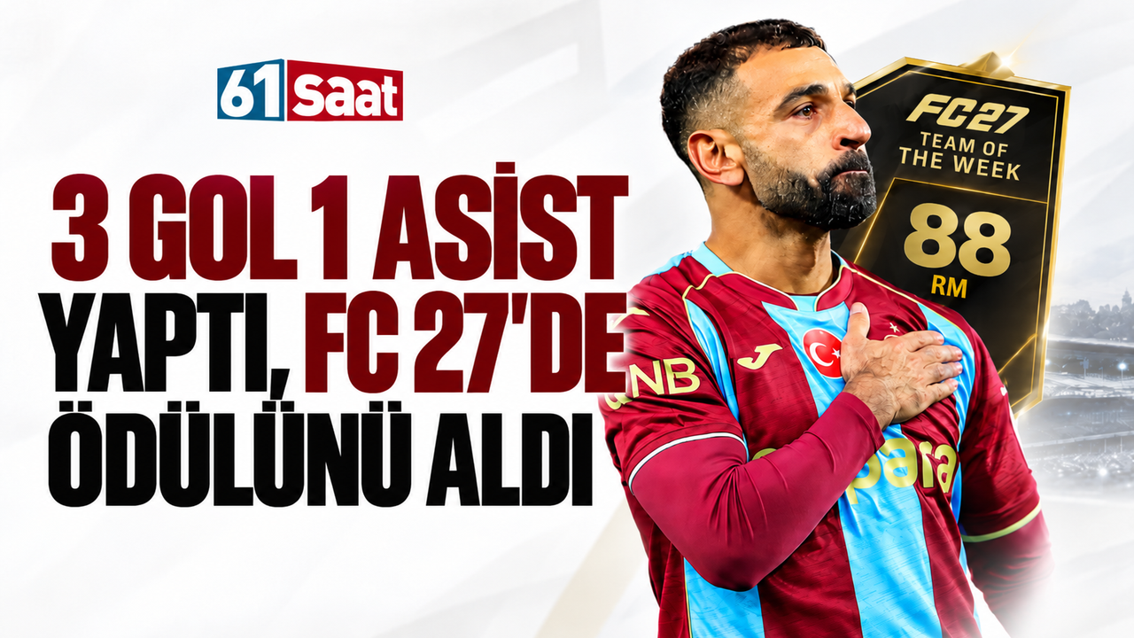 3 gol 1 asist yaptı, FC 27’de ödülünü aldı!