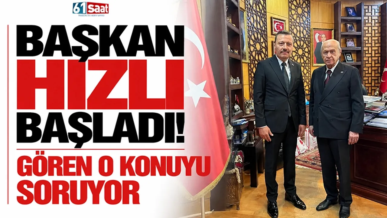 Başkan hızlı başladı! Gören o konuyu soruyor