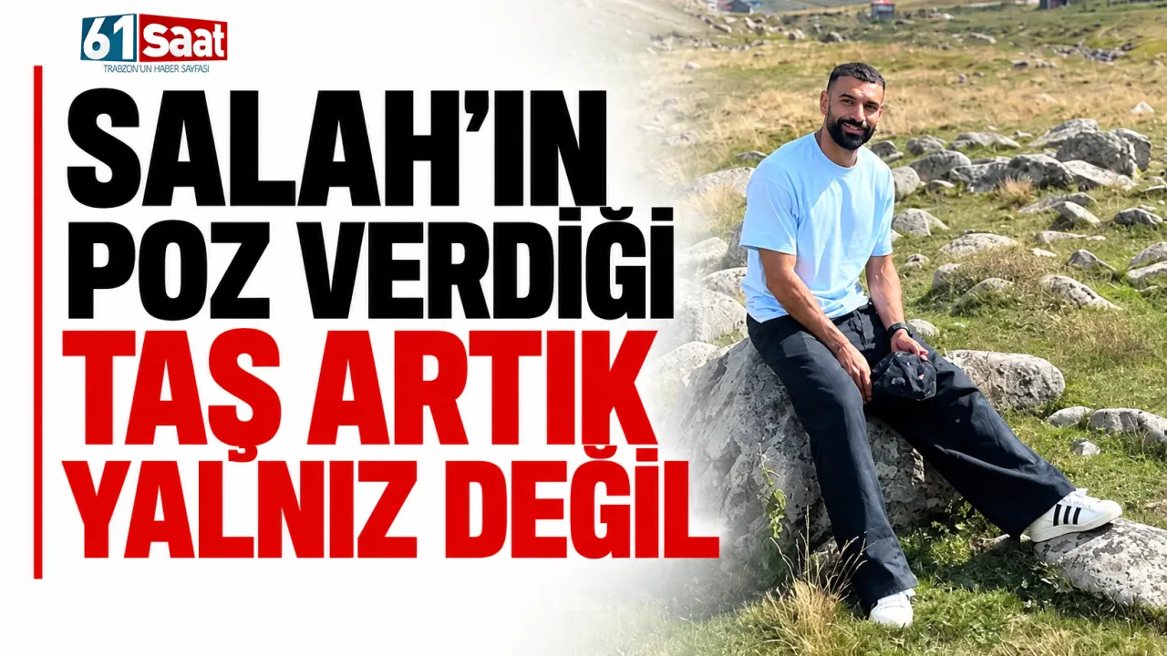 Salah'ın poz verdiği taş artık yalnız değil