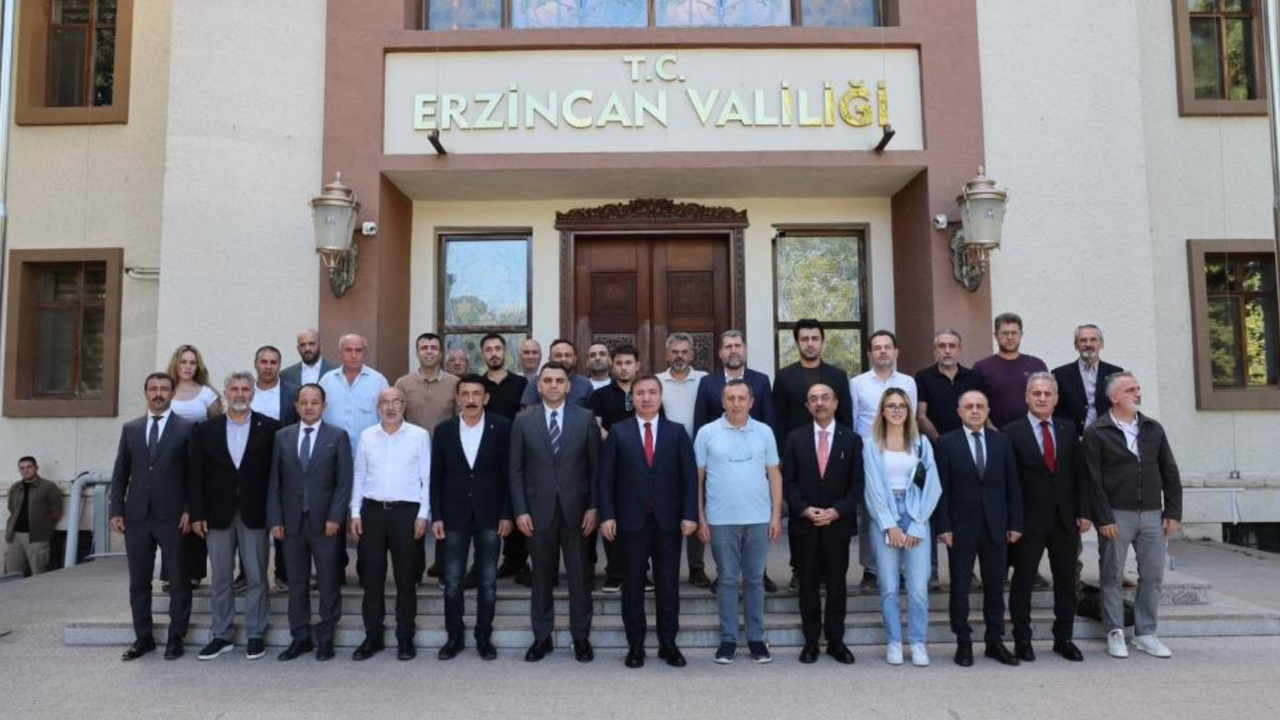 Erzincan’da turizm ve konaklama sektörü değerlendirildi