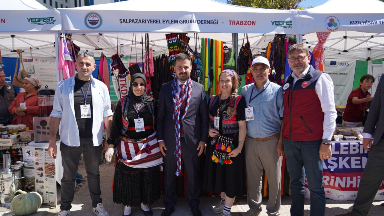 Şalpazarı’nın yöresel değerleri YEGFEST 2026’da tanıtıldı