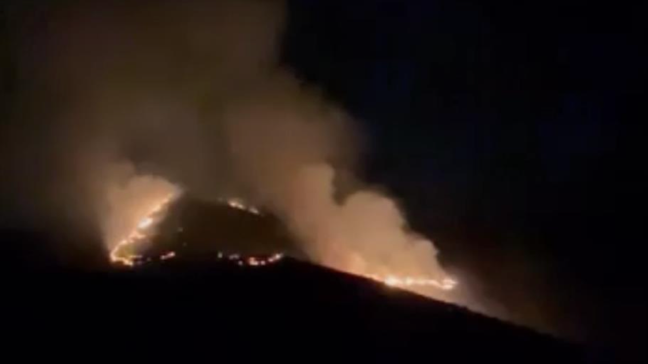 Çankırı'da etkili olan arazi yangını uzun uğraşlar sonucu kontrol altına alındı