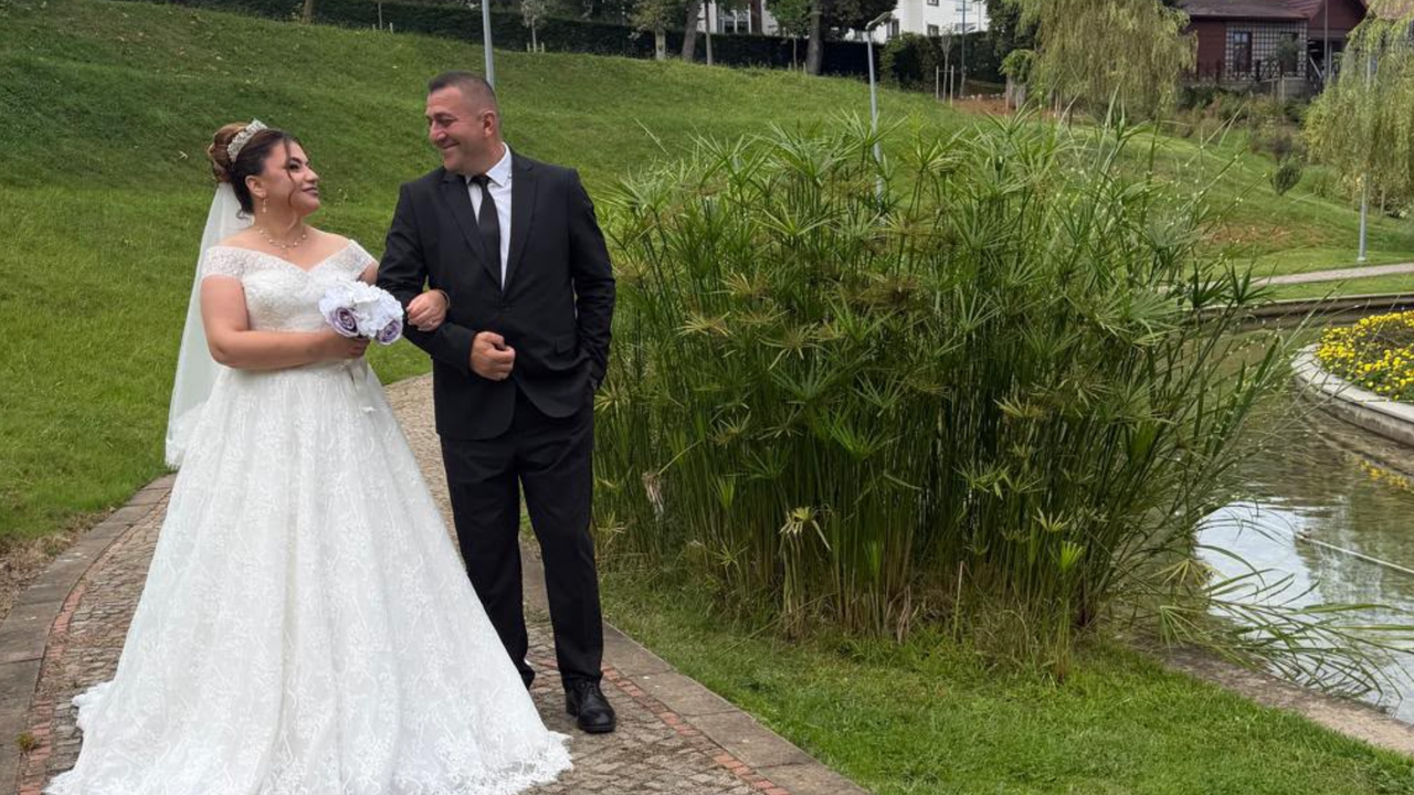 Murat Günaydın ve Nazlıcan Çoşkuner dünyaevine girdi