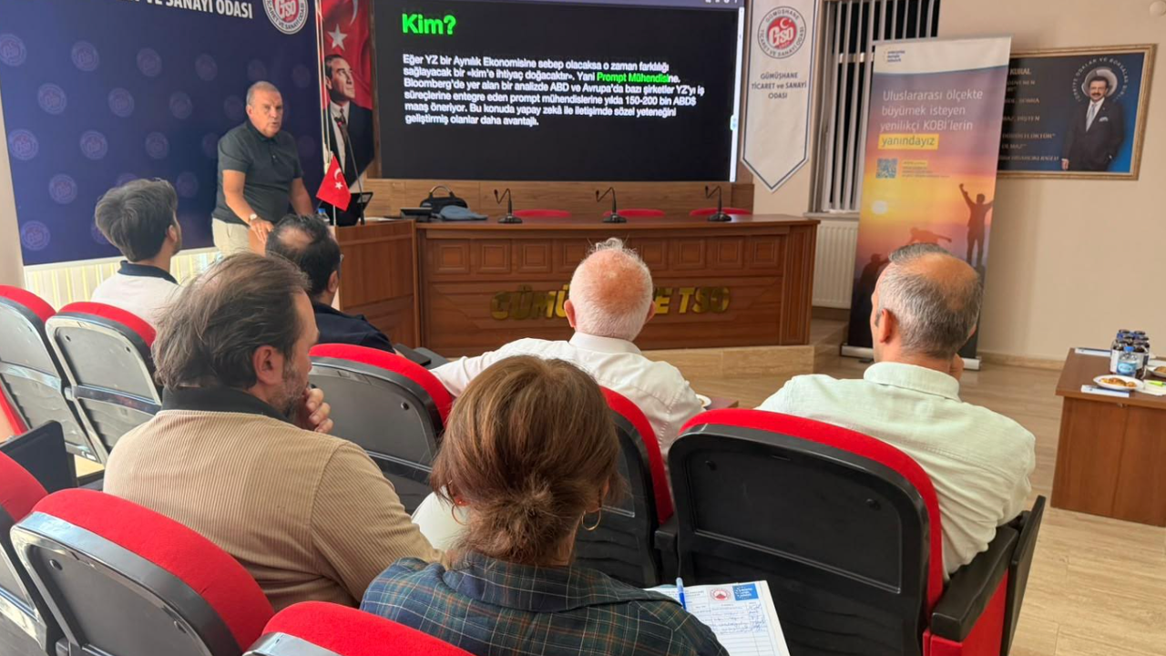 TTSO’dan Giresun ve Gümüşhane’de Yapay Zeka Çağında Dış Ticaret eğitimi