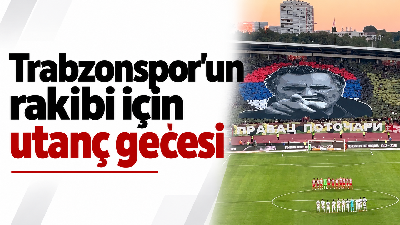Trabzonspor'un rakibi için utanç gecesi