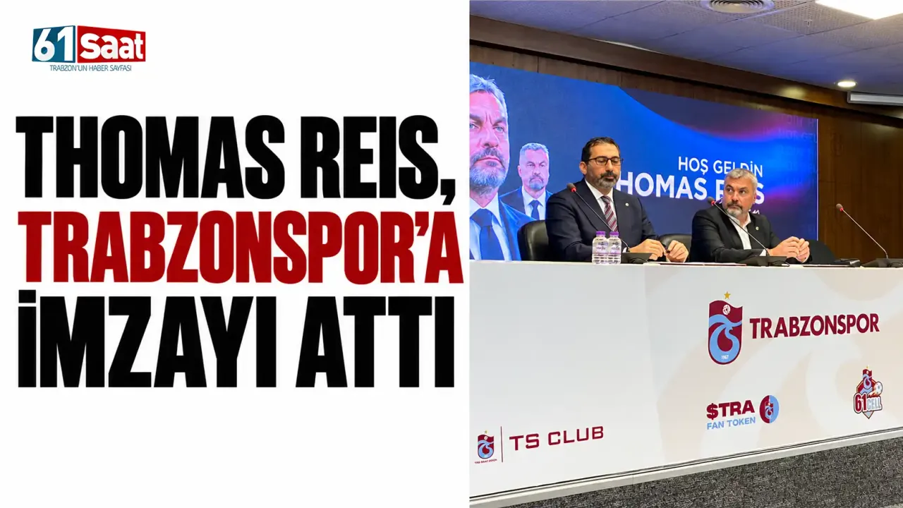 Thomas Reis, Trabzonspor’a imzayı attı