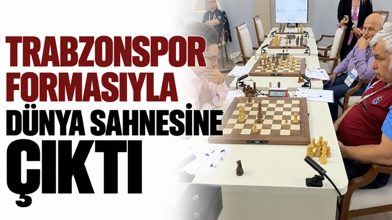 Trabzonspor formasıyla dünya sahnesine çıktı