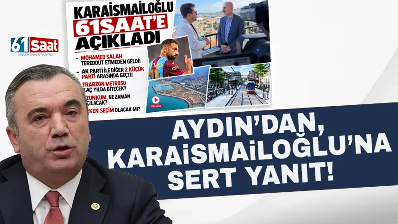 İYİ Partili Yavuz Aydın’dan Adil Karaismailoğlu’na Sert Yanıt
