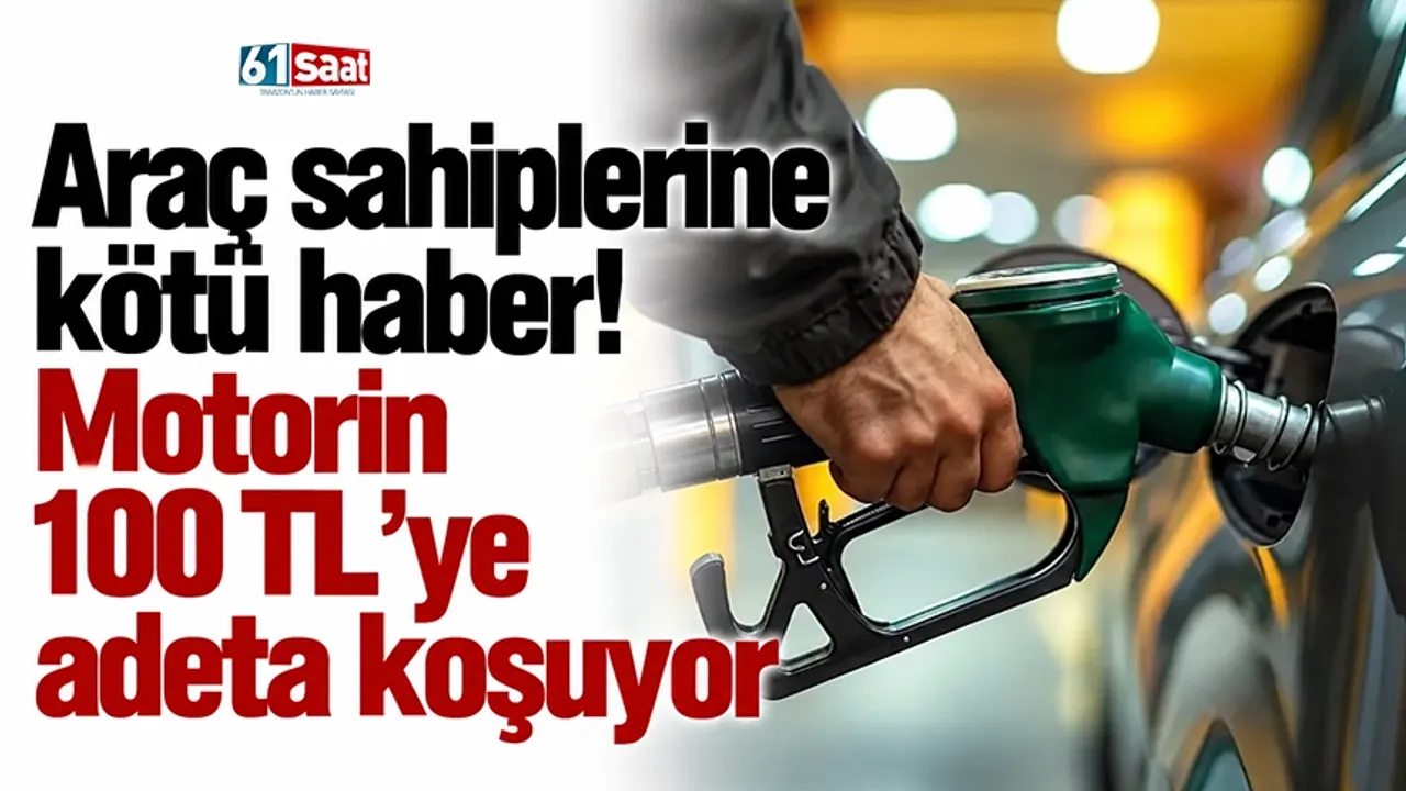 Araç sahiplerine kötü haber! Motorin 100 TL'ye adeta koşuyor