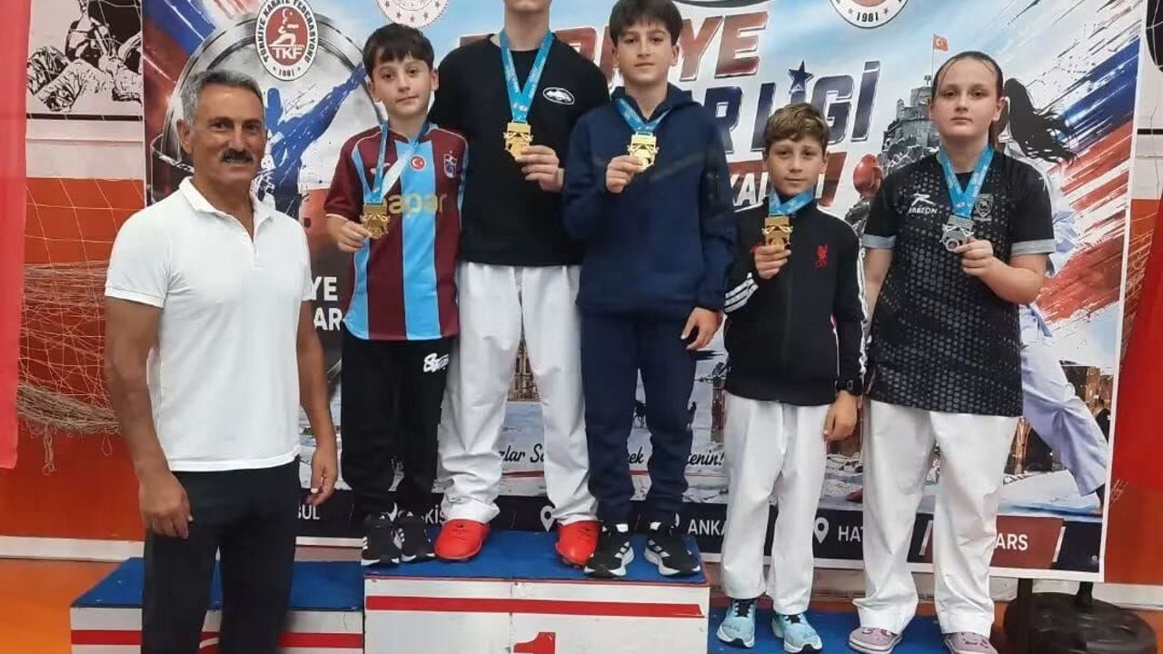 Yomra Fetih 1461’den Kars’ta büyük başarı: 7 altın, 2 gümüş