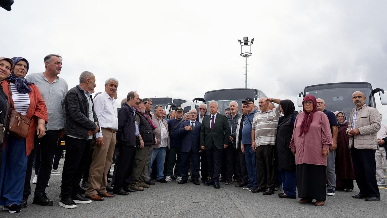 Ortahisar’dan emeklilere anlamlı destek! 150 kişi Çanakkale yolcusu