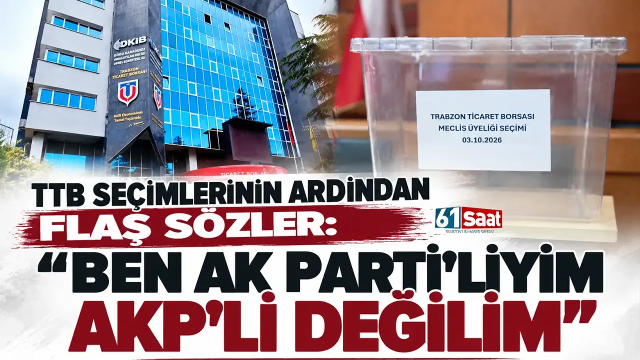 TTB seçimlerinin ardından flaş sözler: “Ben AK Parti’liyim, AKP’li değilim”