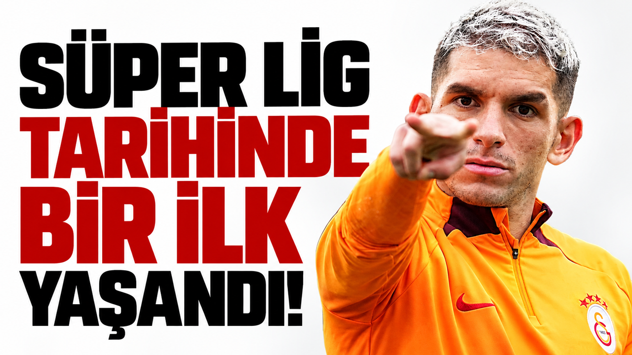 Süper Lig tarihinde bir ilk yaşandı!
