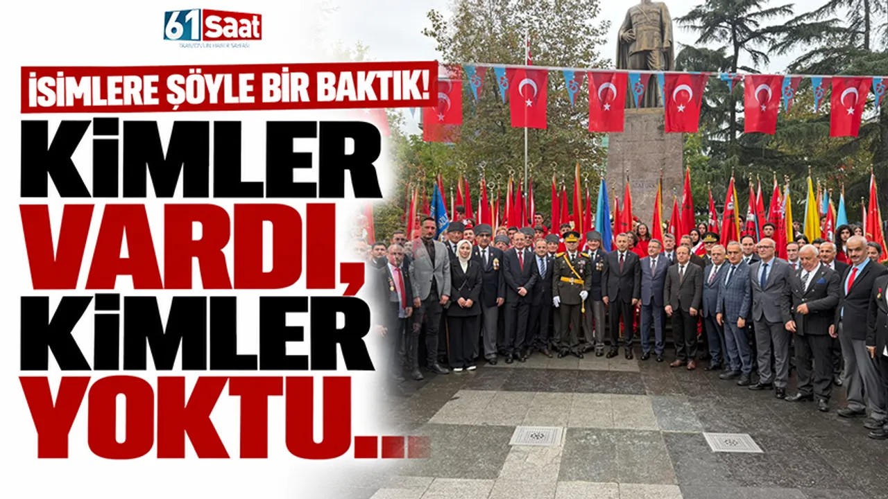 İsimlere şöyle bir baktık! Kimler vardı, kimler yoktu...