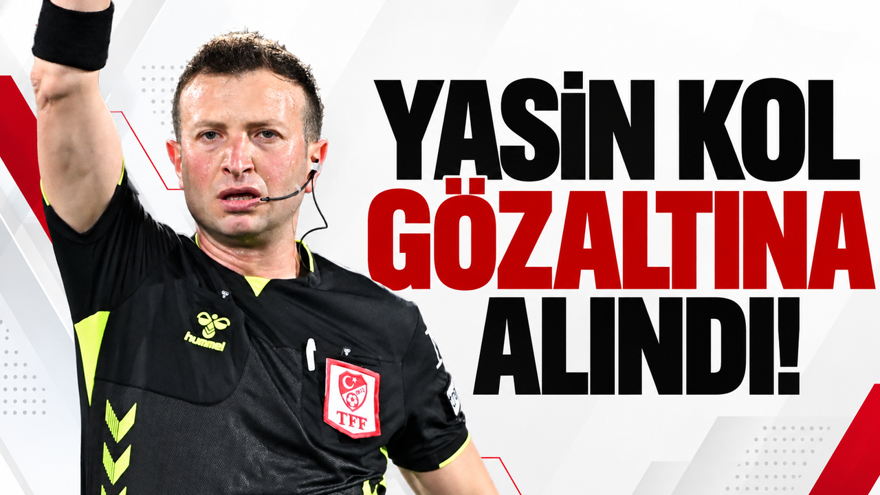 Trabzonlu hakem Yasin Kol gözaltına alındı!