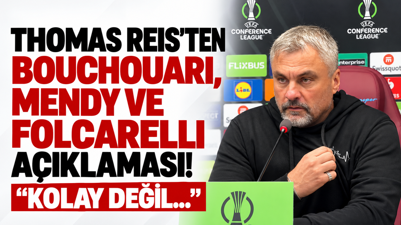 Thomas Reis'ten Bouchouari, Mendy ve Folcarelli açıklaması! “Kolay değil...”