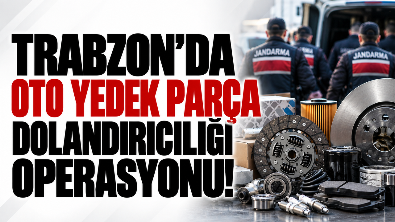 Trabzon'da yedek parça dolandırıcılığı iddiası