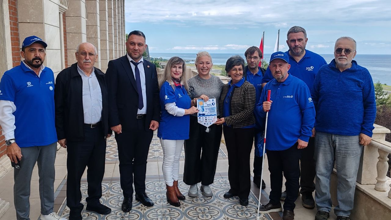 Mısırlı aktivist Nada Alfy Thabet Trabzon'da öğrencilerle buluştu