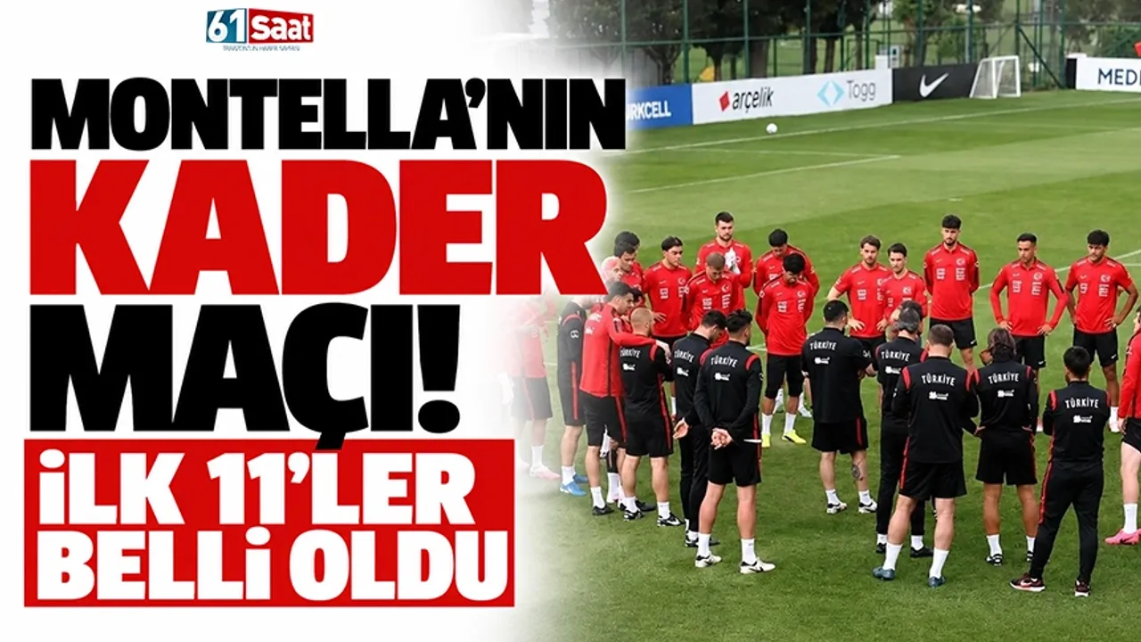 Montella'nın kader maçı! İlk 11'ler belli oldu