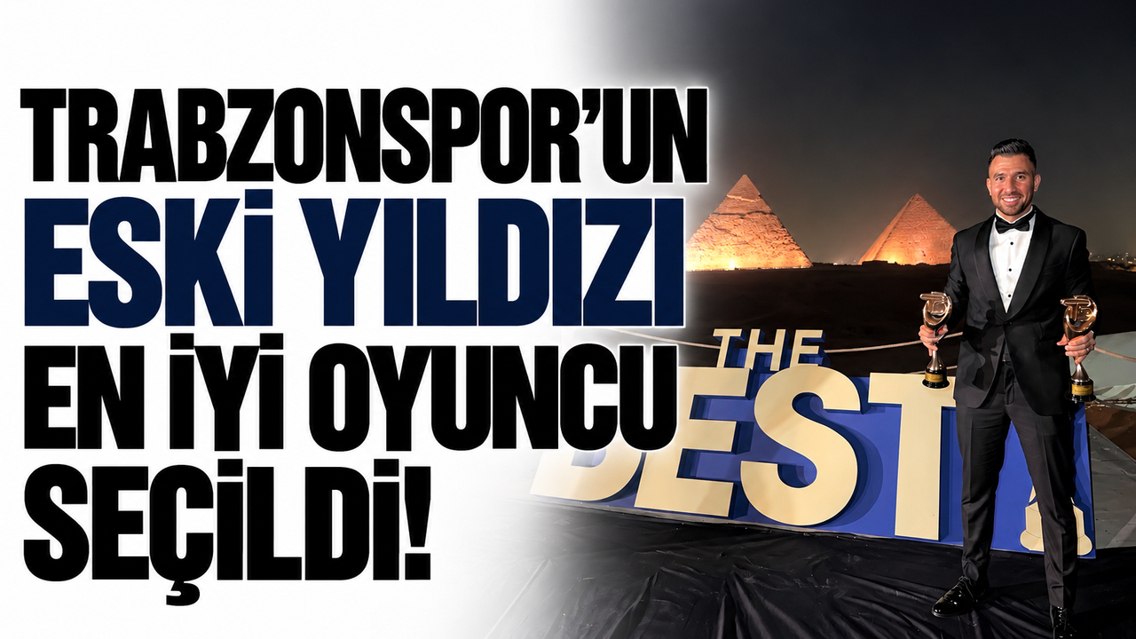 Trabzonspor'un eski yıldızı en iyi oyuncu seçildi!
