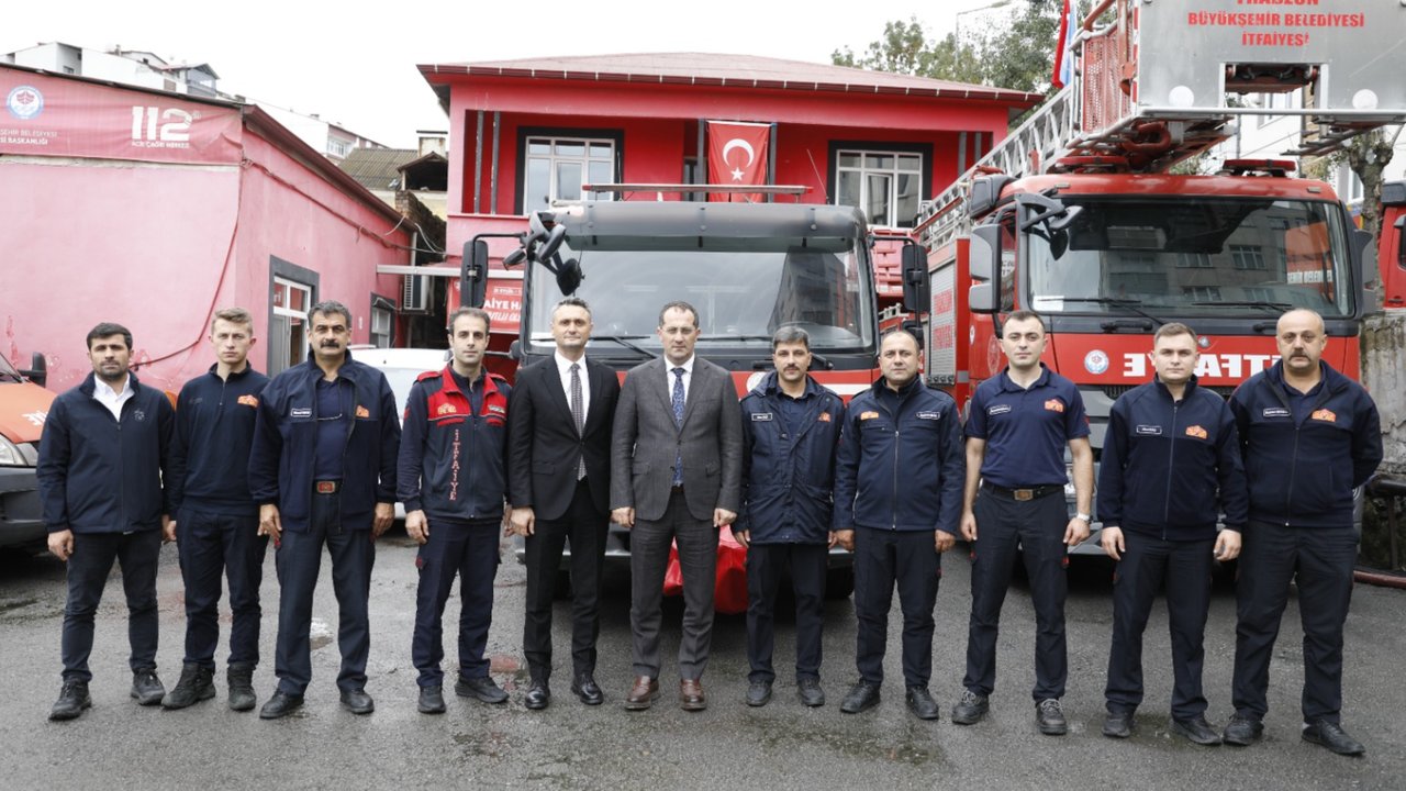 Başkan Ekim’den İtfaiye Haftası ziyareti