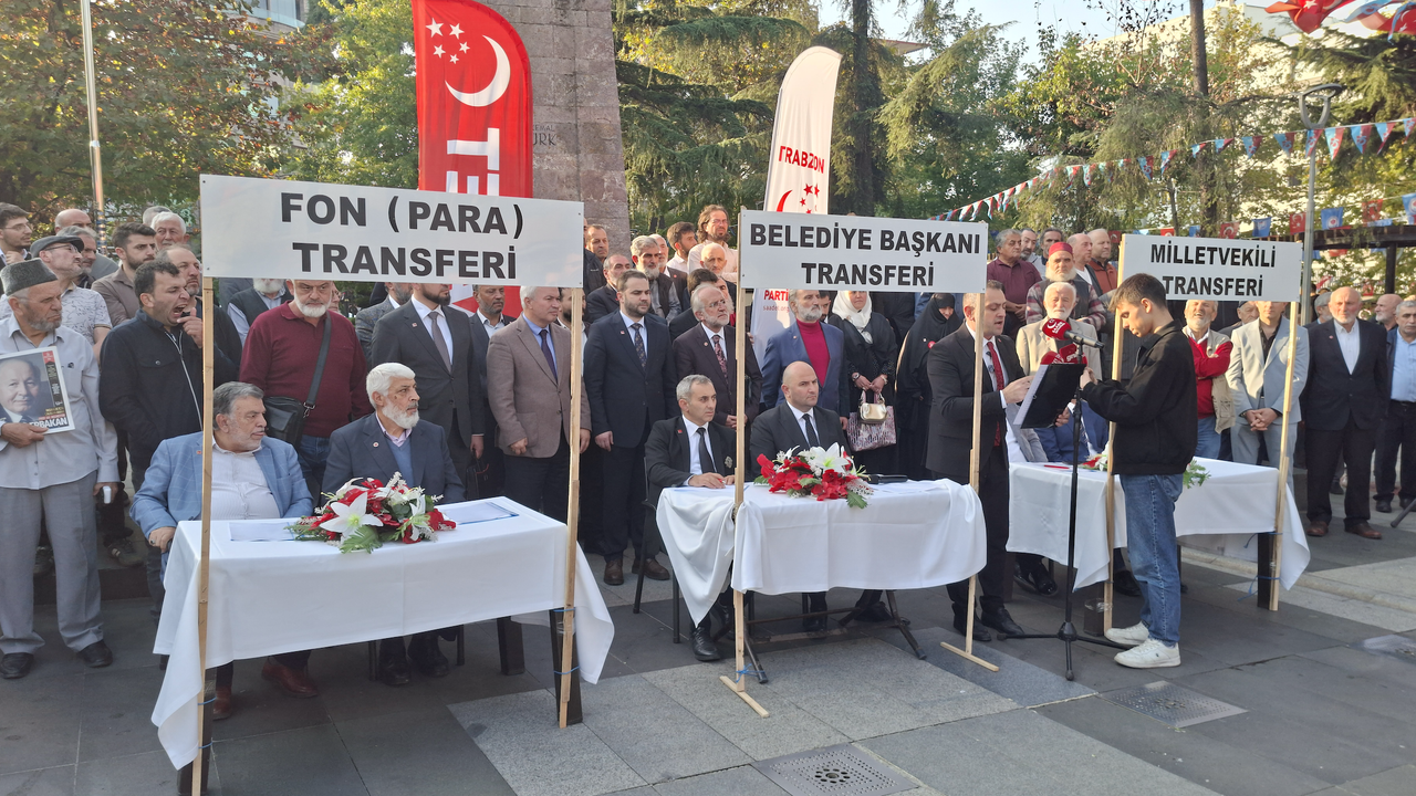 Saadet Partisi Ortahisar İlçe Başkanı Burak Turhan'dan siyasi transferlere sert tepki!