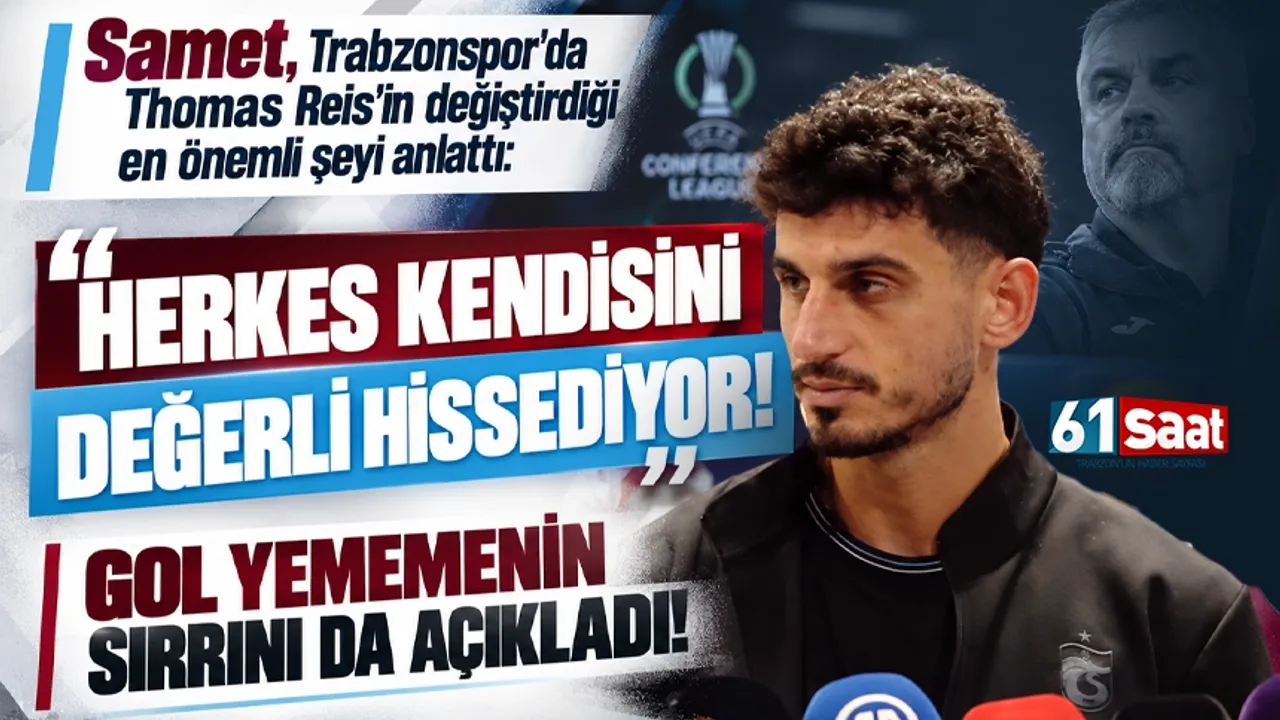 Trabzonspor’da Thomas Reis farkı! Samet Akaydın açıkladı
