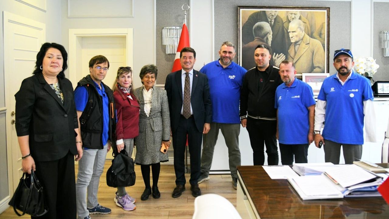 Başkan Kaya, “Ruhun Yelkenleri” projesinin heyetini ağırladı