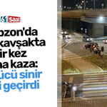 Trabzon'da aynı kavşakta bir kez daha kaza: Sürücü sinir krizi geçirdi