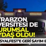 Sosyalfest 2025’e geri sayım başladı: Trabzon Üniversitesi de kurumsal paydaş oldu...