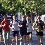 Fransa Cumhurbaşkanı Macron, Ankara'da sabah koşusu yaptı