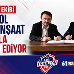 Trabzon ekibi KCT Yol Yapı İnşaat ile yola devam ediyor